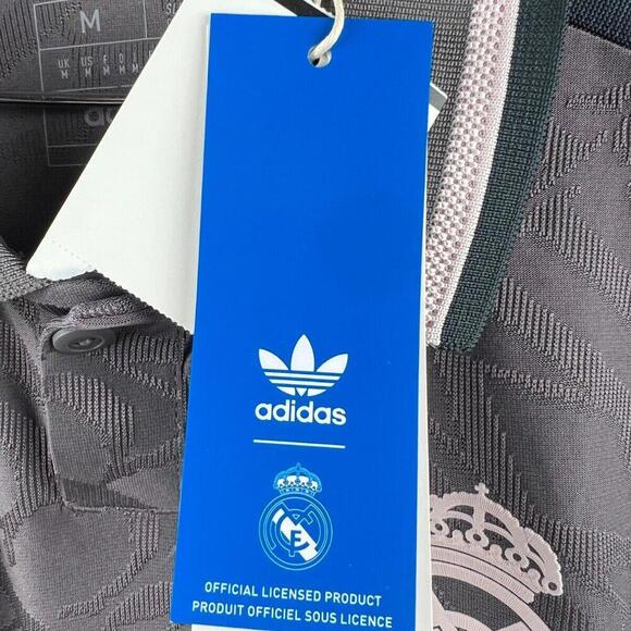 Real Madrid 2025 Adidas Third Authentic Jersey Charcoal Men’s M | Fly Emirates - Picture 5 of 8